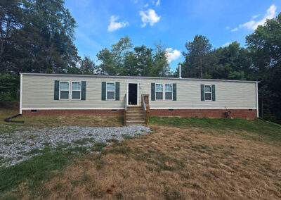 plain house before deck addition